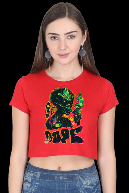 Alien Hope Cropped Tee