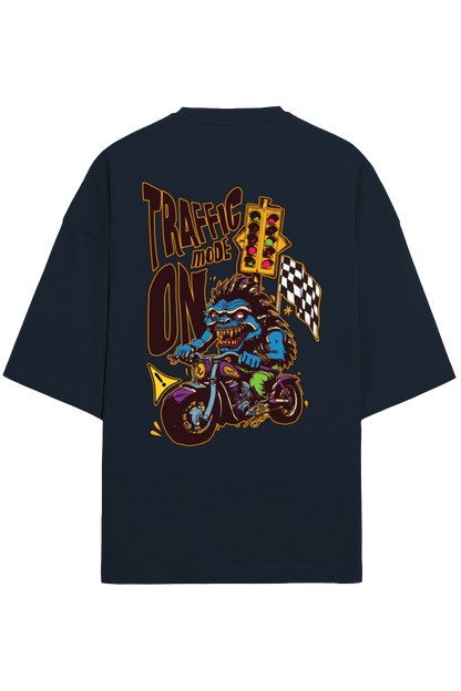 Traffic Mode On Premium Oversized Tee