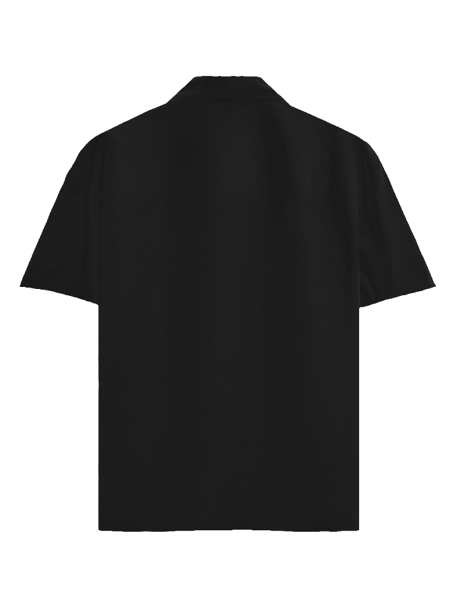 Back of Black shirt 