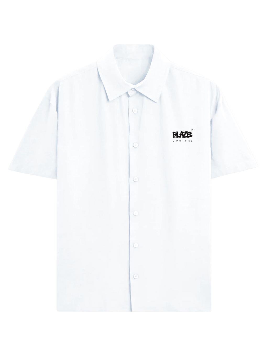 White shirt with Blaze logo