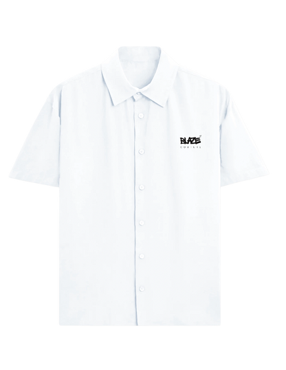 White shirt with Blaze logo