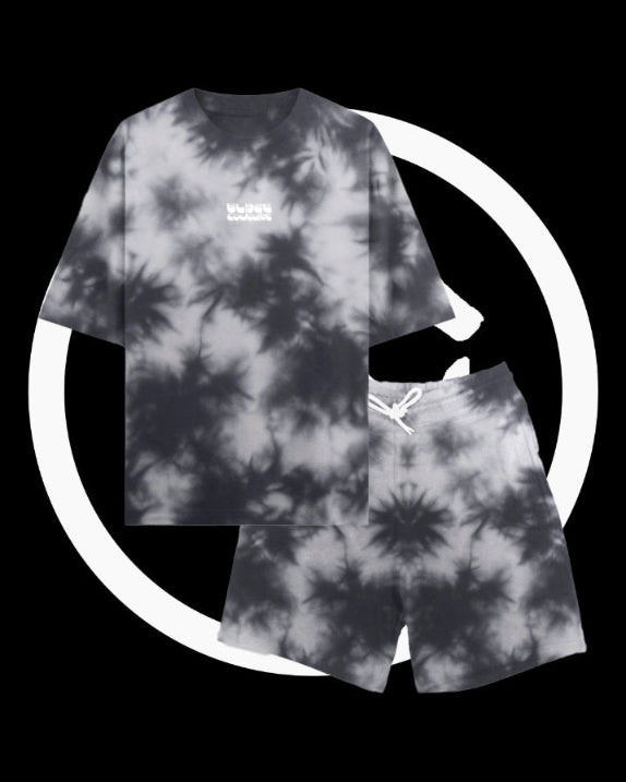 Embroidered Tie-Dye Co-ord