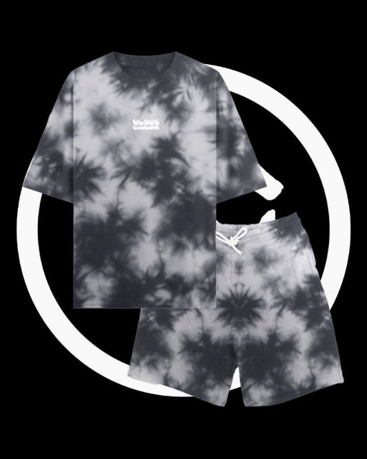 Embroidered Tie-Dye Co-ord