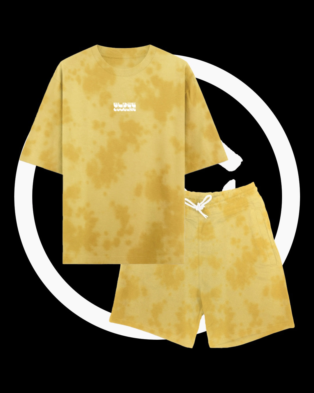 Embroidered Tie-Dye Co-ord