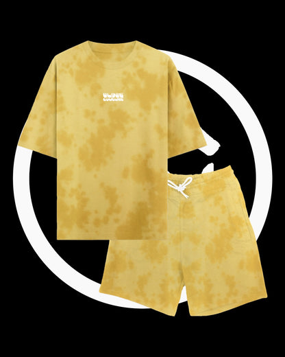 Embroidered Tie-Dye Co-ord