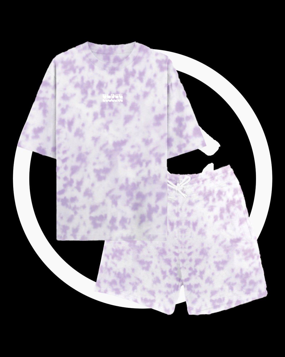 Embroidered Tie-Dye Co-ord