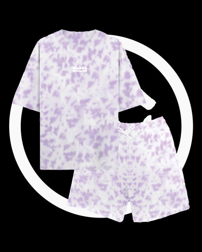 Embroidered Tie-Dye Co-ord