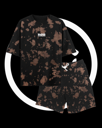 Embroidered Tie-Dye Co-ord