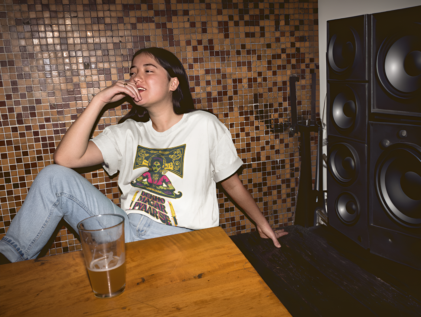 At Your Own Risk Premium Oversized Tee