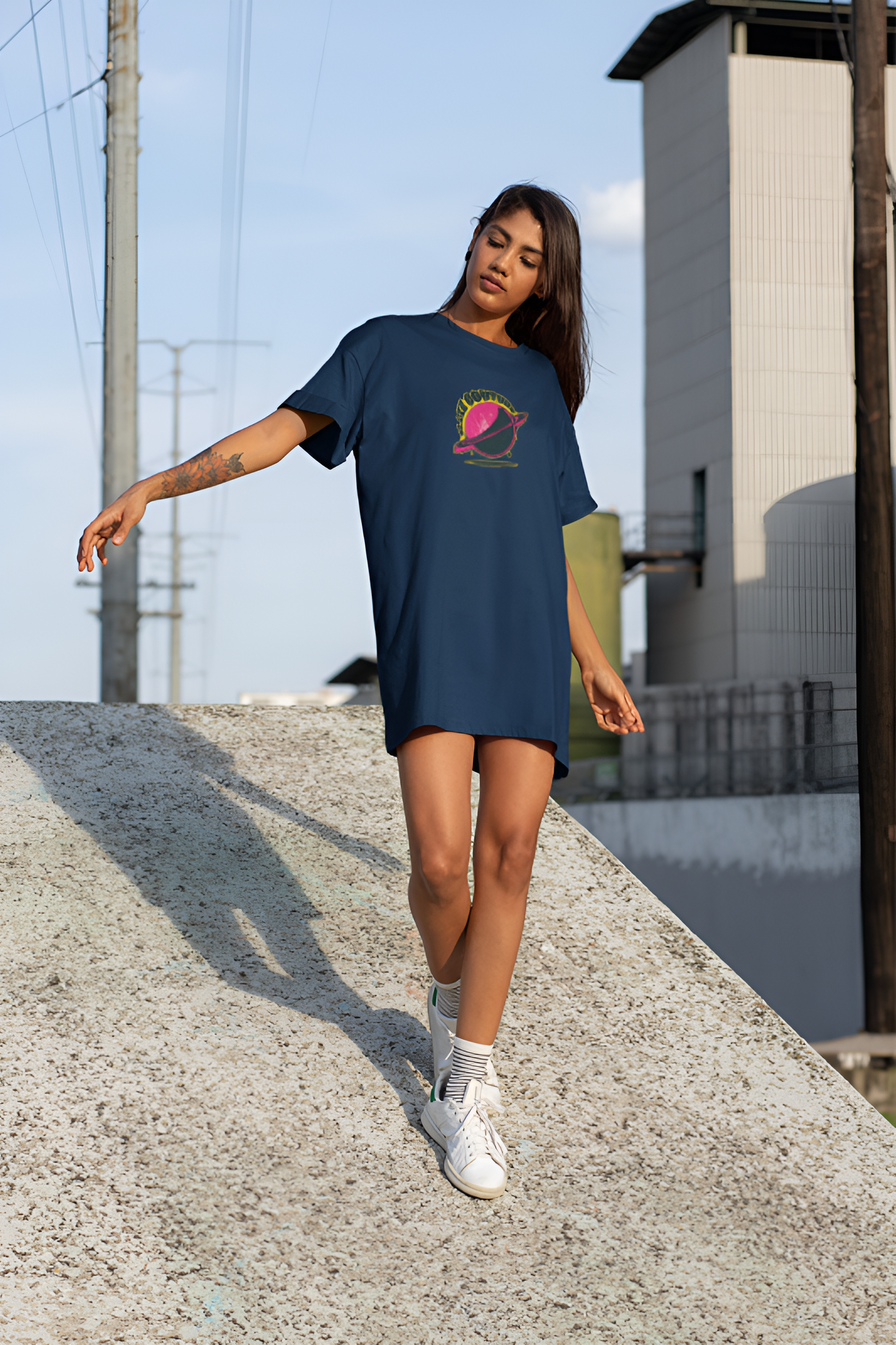 Alien Hope T-Shirt Dress